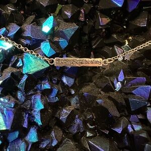 Sterling silver necklaces 18” A Complete Healing Hebrew illness surgery cancer